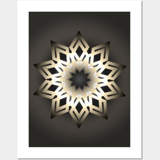 Golden Ornament Posters and Art